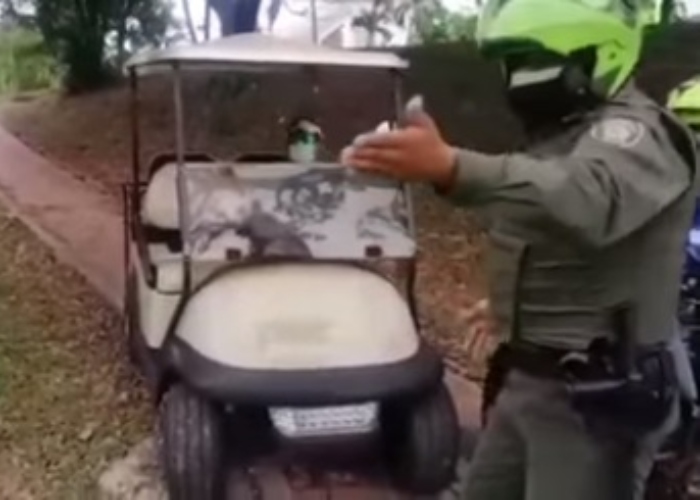 Los golfistas que madrearon a la policía y violaron la cuarentena