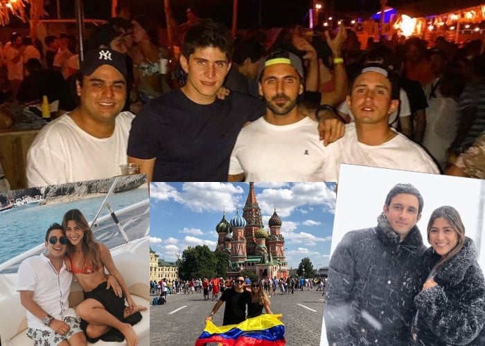 Viajes de lujo y rumbas sin parar: la vida del hijo de Jorge 40