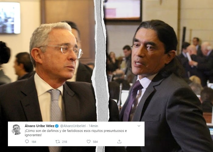Vainazo de Álvaro Uribe a Gustavo Bolivar