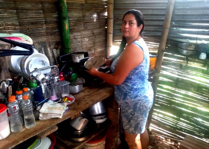 Así se vive la pandemia en estrato cero