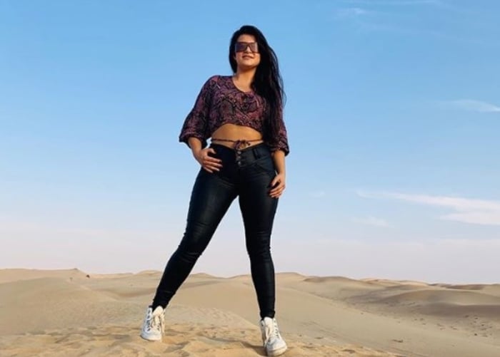 Vivi Guerrero, la cantante pastusa que se abre camino en Dubai