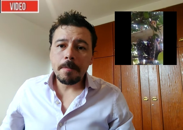 VIDEO: Lo que no dice Caracol de la niña y la historia del árbol