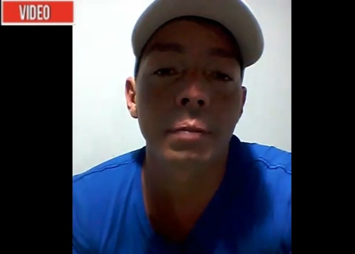 VIDEO: Las suplicas de un líder social amenazado de muerte por paramilitares