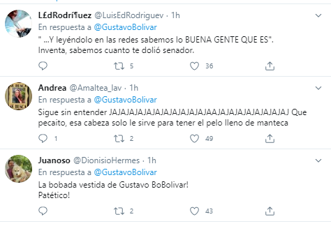  - Le dan durísimo a Gustavo Bolívar por insinuar que Uribe lo va a mandar a matar