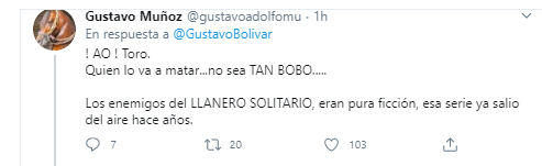  - Le dan durísimo a Gustavo Bolívar por insinuar que Uribe lo va a mandar a matar