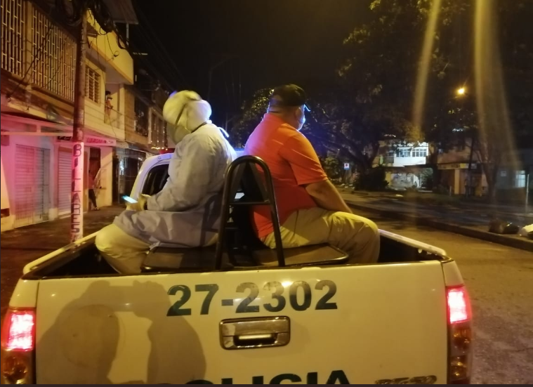 Otro irresponsable con Coronavirus se paseaba como si nada por Cali