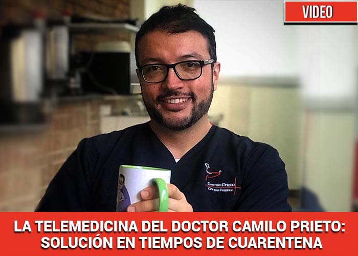 Guardó el bisturí para ayudar con el COVID-19 por teléfono