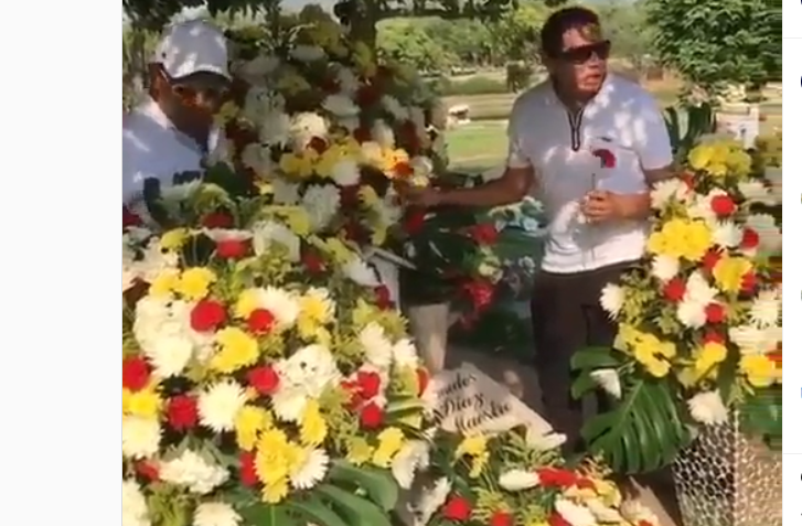 La imprudencia de los familiares de Diomedes Díaz al visitar su tumba
