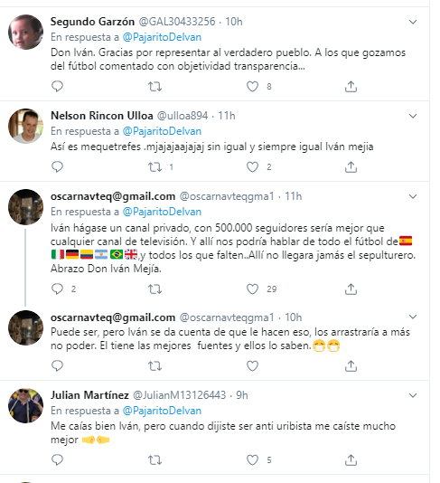 Le suplican a Iván Mejía que rescate el Pulso del fútbol - -- Las2orillas - Le suplican a Iván Mejía que rescate el Pulso del fútbol