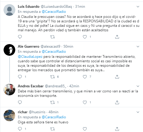  - "Claudia, deje de echarle la culpa de todo a Iván Duque"