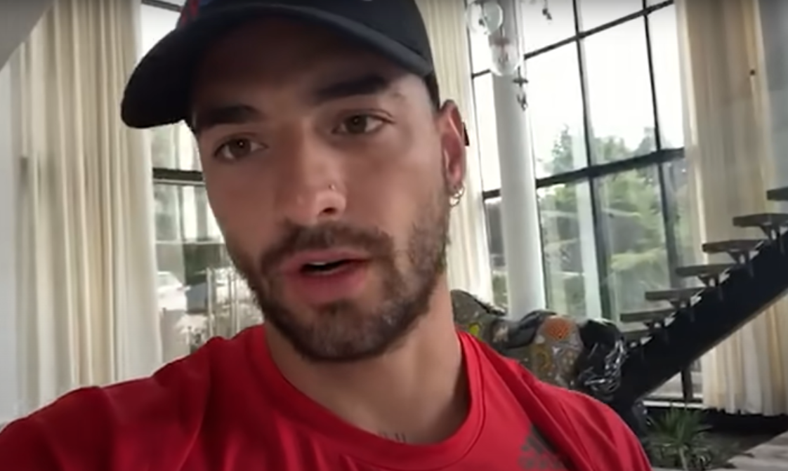 La casota donde Maluma pasa su cuarentena en Medellin. VIDEO