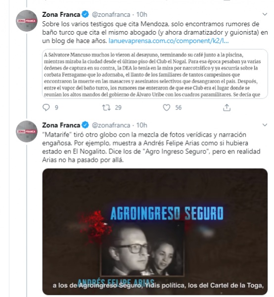  - "Nadie está autorizado para llamar asesino a Uribe": las mentiras de la serie Matarife