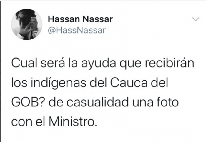 "¿Cuál será la ayuda que recibirán los indígenas del gobierno?": el oráculo Hassan volvió a hablar - -- Las2orillas - "¿Cuál será la ayuda que recibirán los indígenas del gobierno?": el oráculo Hassan volvió a hablar