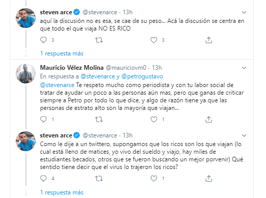  - Destrozan a Gustavo Petro por decir que el Coronavirus lo trajeron los ricos