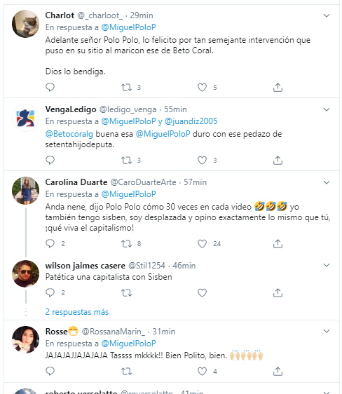  - Miguel Polo Polo estalló contra Beto Coral. VIDEO