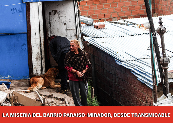 En lo alto de Ciudad Bolivar, un barrio se ahoga olvidado por el COVID 19