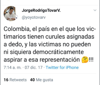 Hijo de Jorge 40, actual director de victimas de Mininterior, cree que su papá es un héroe - -- Las2orillas - Hijo de Jorge 40, actual director de victimas de Mininterior, cree que su papá es un héroe