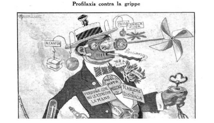 La revista que recomendaba el aislamiento contra la pandemia en 1918