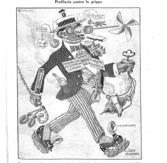 - La revista que recomendaba el aislamiento contra la pandemia en 1918