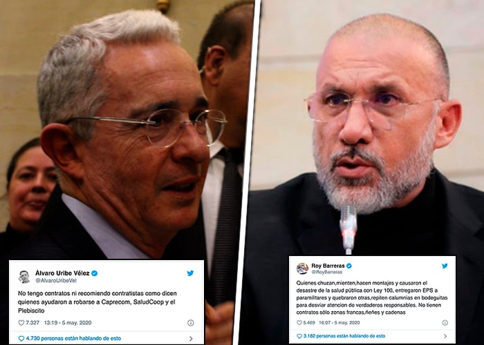 Uribe y Roy Barreras: dos viejos compadres enfrentados en los estrados judiciales