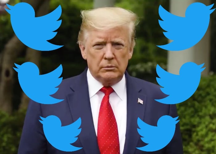 Twitter le pone freno a los tuits de Donald Trump