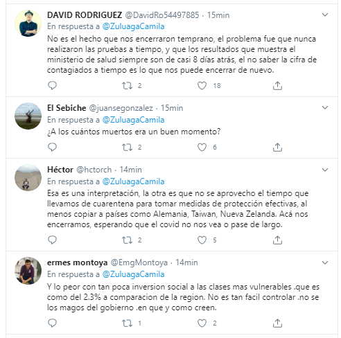  - "En Colombia nos encerraron muy temprano, será una de las cuarentenas más largas del mundo"