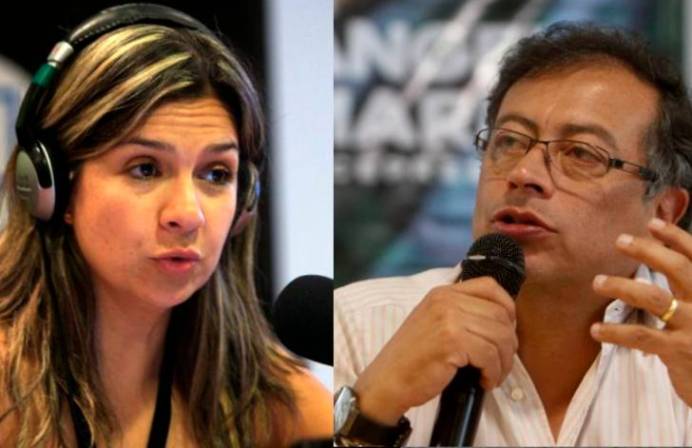 Los uribistas son tan brutos que creen que Vicky Dávila es petrista