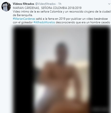 EscÃ¡ndalo: se filtra video porno de SeÃ±ora Colombia
