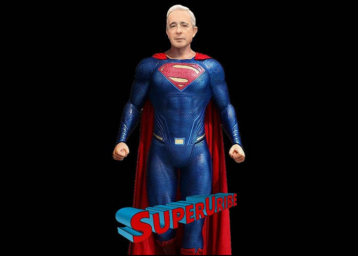 Super Uribe, la respuesta de los uribistas al estreno de la serie Matarife