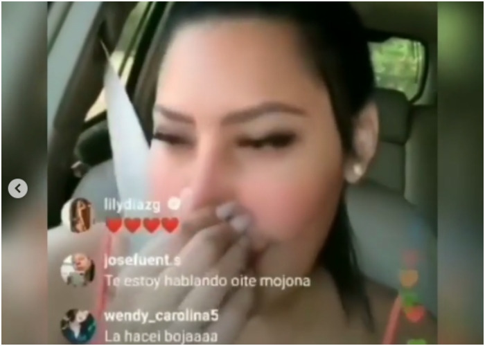 ¿Ana del Castillo consumía algo por la nariz?