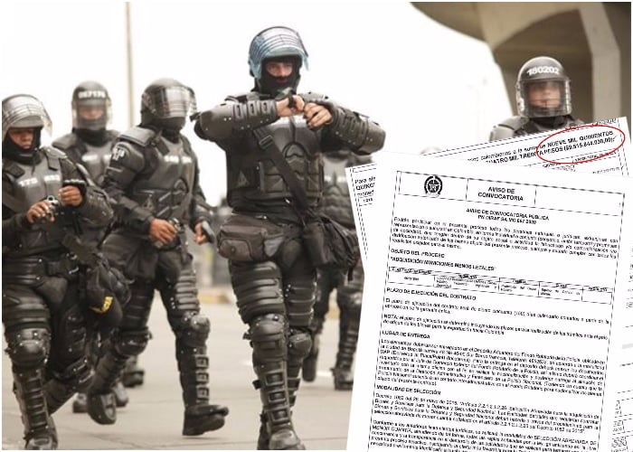 Fortalecimiento del ESMAD por parte del gobierno no para