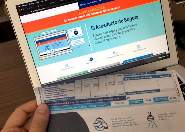 Servicios públicos, un mal mayor en tiempos de confinamiento