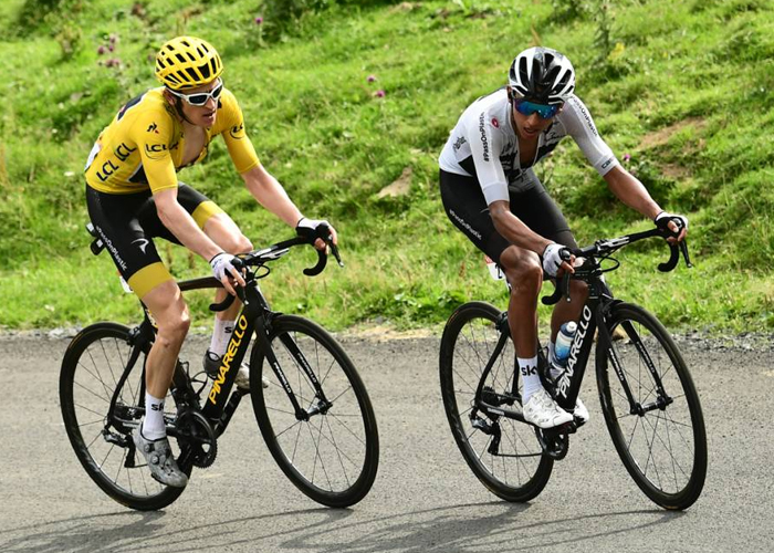 El cachetazo de Froome a Egan Bernal