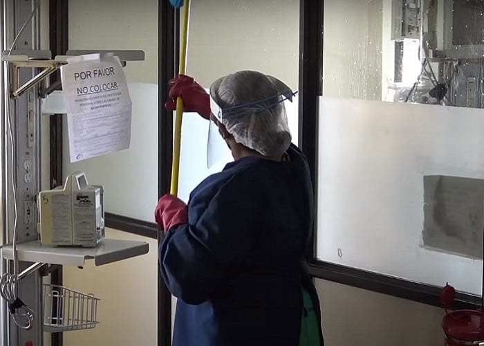 Doce horas combatiendo el COVID-19 en un hospital de Ibagué