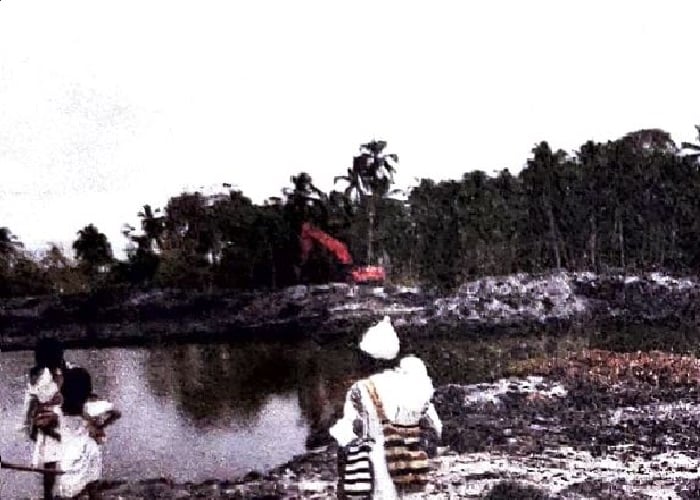 La destrucción que se cierne sobre la desembocadura del Río Ancho en La Guajira