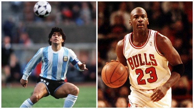 Maradona y Jordan: el precio de ganar
