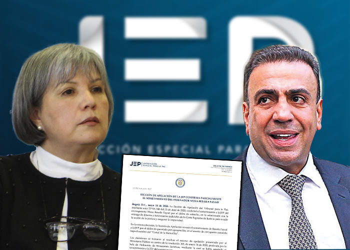 Musa a la JEP: tiembla el cartel de la toga