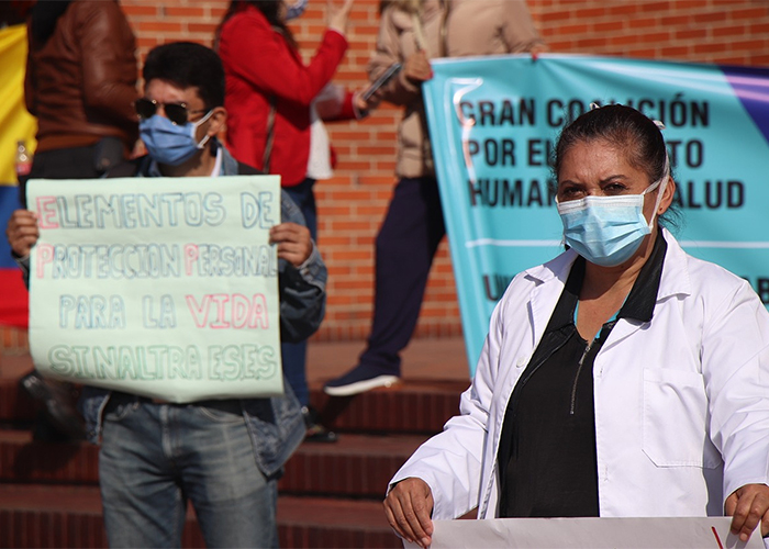 Médicos le meten presión a la alcaldesa Claudia López