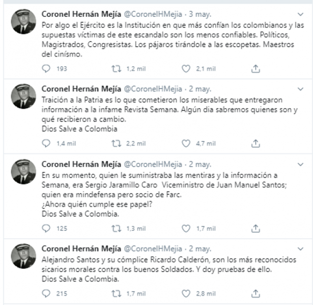  - El exgeneral de 300 falsos positivos que busca defenderse por redes