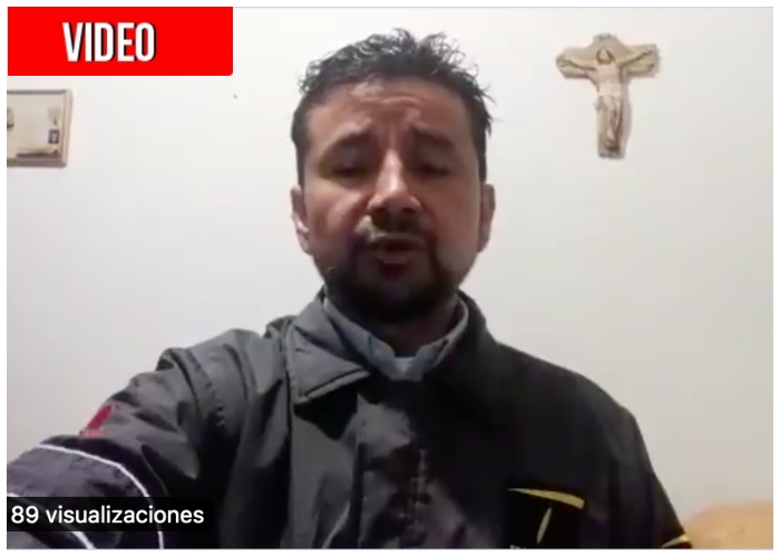 VIDEO: El aterrador descuido con el que trabajan los empleados de Transmilenio