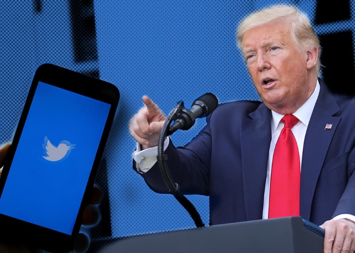 La guerra entre Twitter y Trump