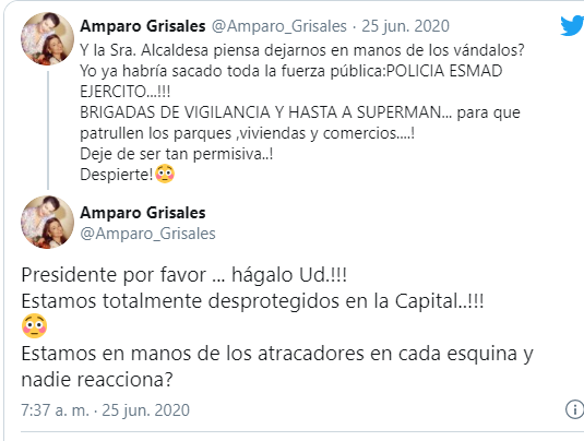 A Claudia le resultó una más brava que ella - -- Las2orillas - A Claudia le resultó una más brava que ella