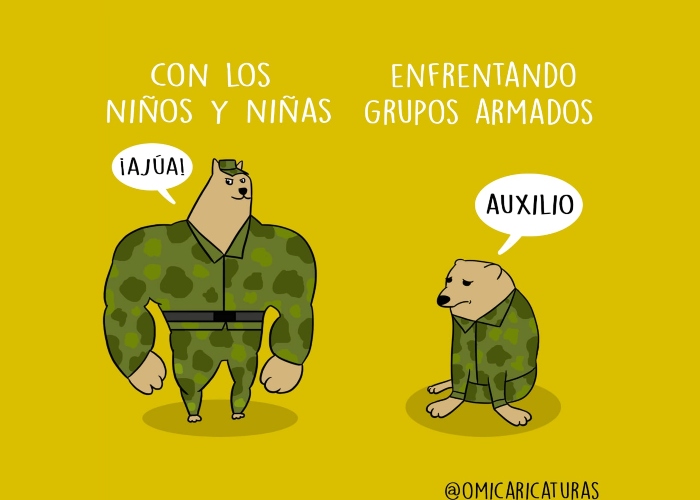 Caricatura: ¡Ajúa!