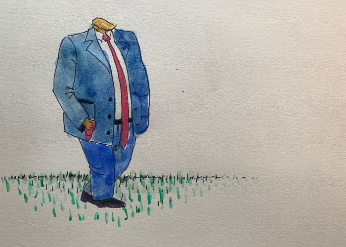 Caricatura: Trump