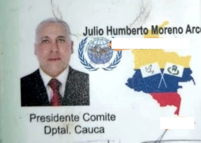 A plena luz del día, asesinan a otro líder social en el Cauca