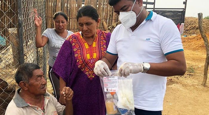 Foto:@UNIDOSCONBONI - El alcalde de Uribia, no se tomó en serio el COVID 19, terminó contagiado y en la UCI