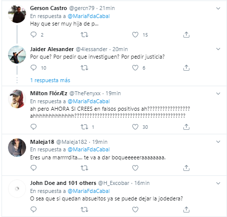  - La Cabal no se retracta y sigue defendiendo a los siete soldados