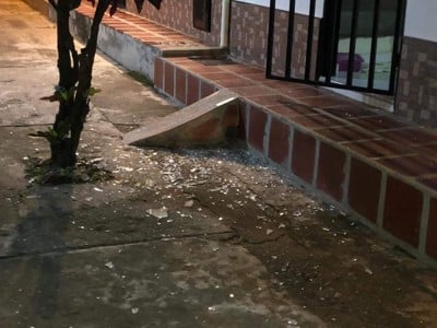  - Delincuentes apedrean vivienda de funcionaria de Santander de Quilichao