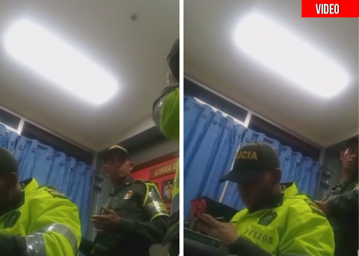 Video donde policía confiesa que le piden hacer 38 comparendos diarios