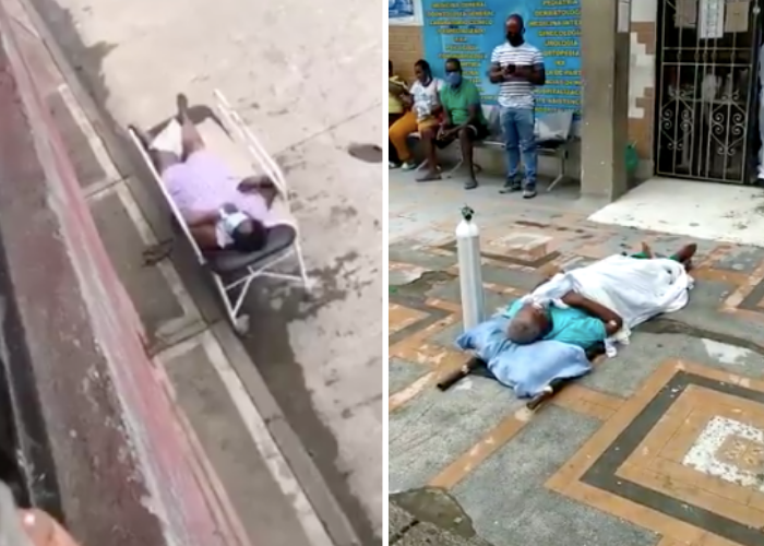 En el Choco los pacientes agonizan en las calles esperando ser atendidos